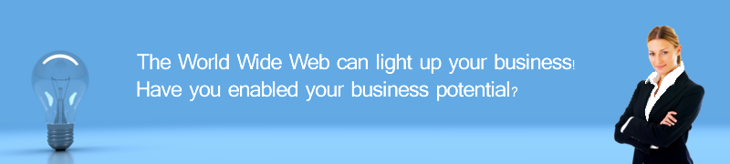 The world wide web can light up your business.  Have you spoke with a consultant yet?